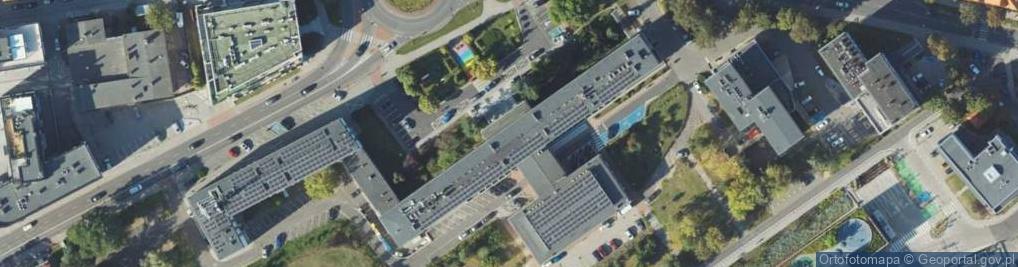 Zdjęcie satelitarne Podgórna ul.