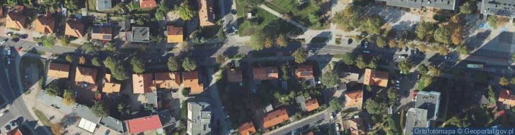 Zdjęcie satelitarne Podgórna ul.