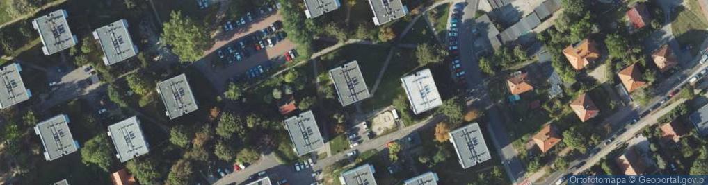 Zdjęcie satelitarne Powstańców Warszawy ul.