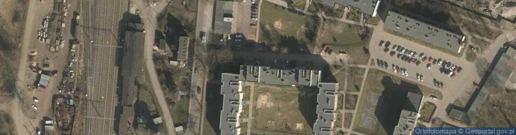 Zdjęcie satelitarne Powstańców Styczniowych ul.