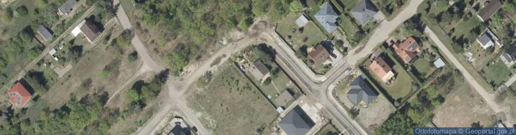 Zdjęcie satelitarne Północna ul.