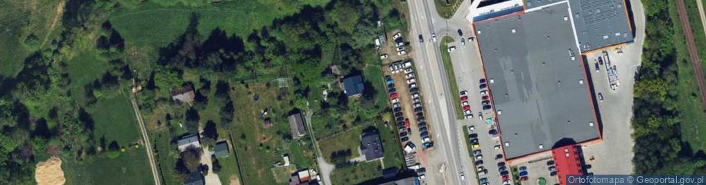 Zdjęcie satelitarne Podmiejska ul.