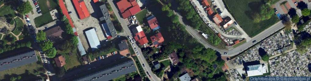 Zdjęcie satelitarne Powstańców Śląskich ul.