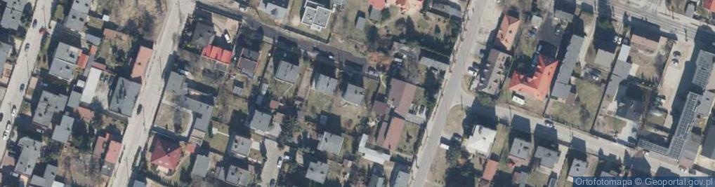 Zdjęcie satelitarne Protazego ul.