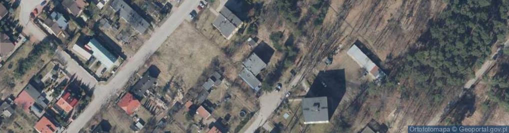 Zdjęcie satelitarne Projektowana ul.