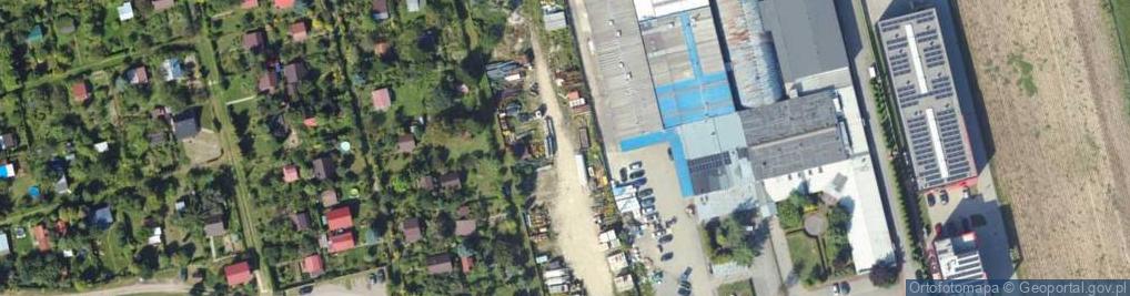 Zdjęcie satelitarne Przemysłowa ul.