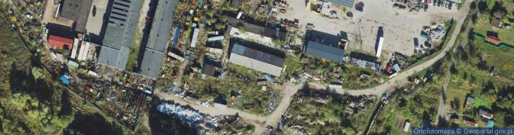Zdjęcie satelitarne Przemysłowa ul.