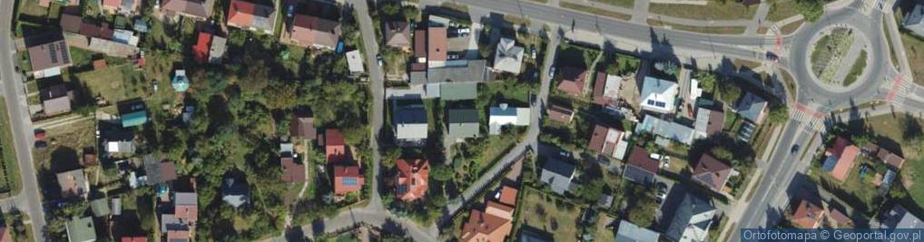 Zdjęcie satelitarne Przelotna ul.