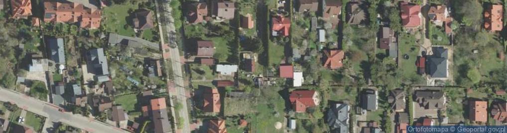 Zdjęcie satelitarne Pracownicza ul.