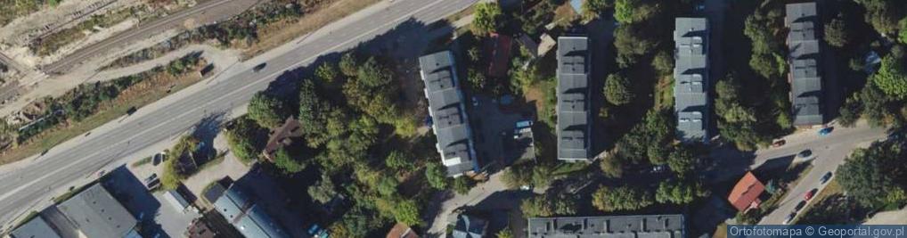 Zdjęcie satelitarne Proletariacka ul.