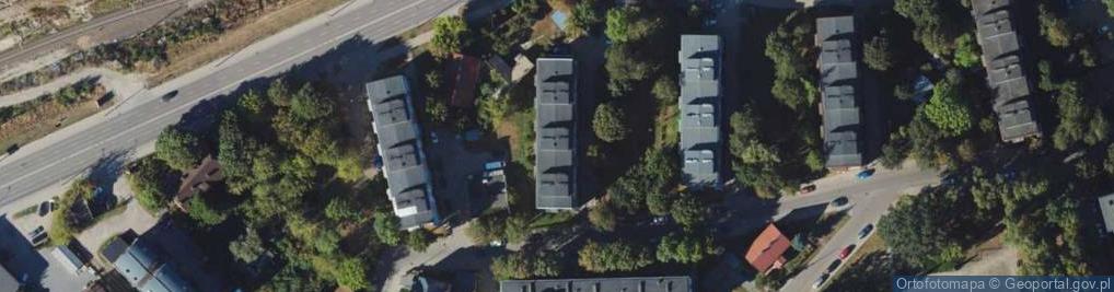 Zdjęcie satelitarne Proletariacka ul.