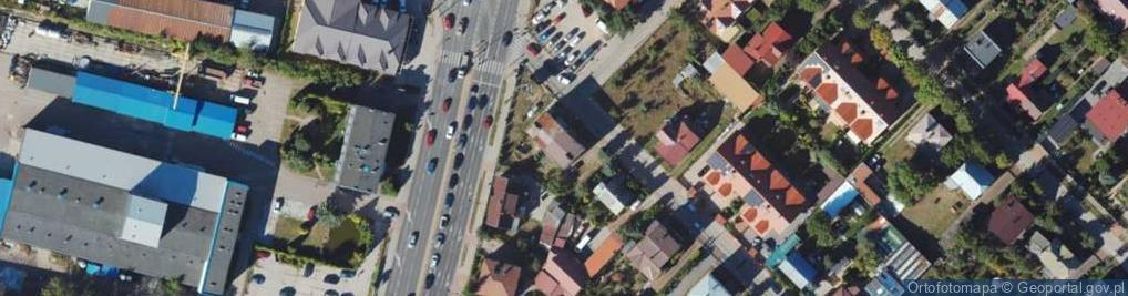 Zdjęcie satelitarne Promienna ul.