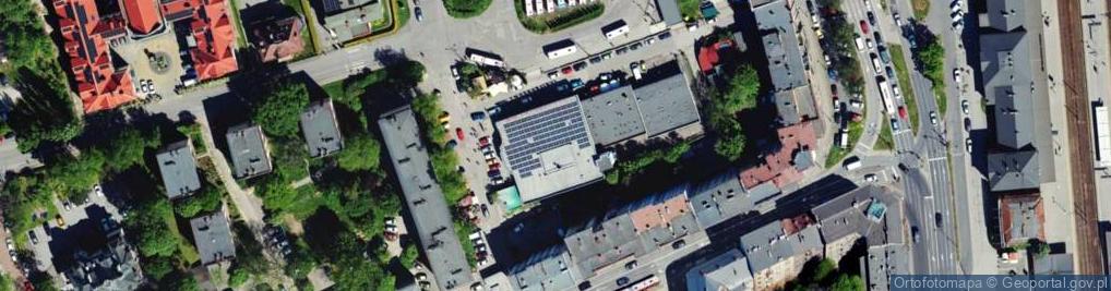 Zdjęcie satelitarne Przechód Dworcowy ul.
