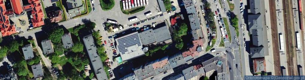 Zdjęcie satelitarne Przechód Dworcowy ul.