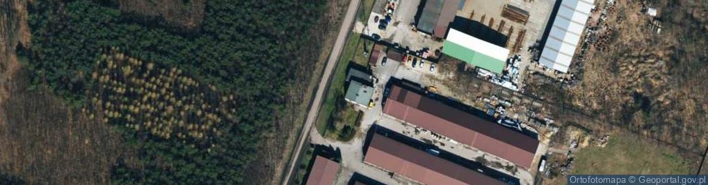 Zdjęcie satelitarne Przemysłowa ul.