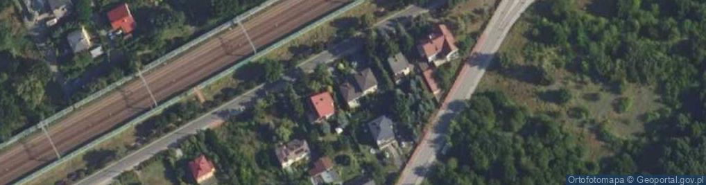 Zdjęcie satelitarne Pruszkowska ul.