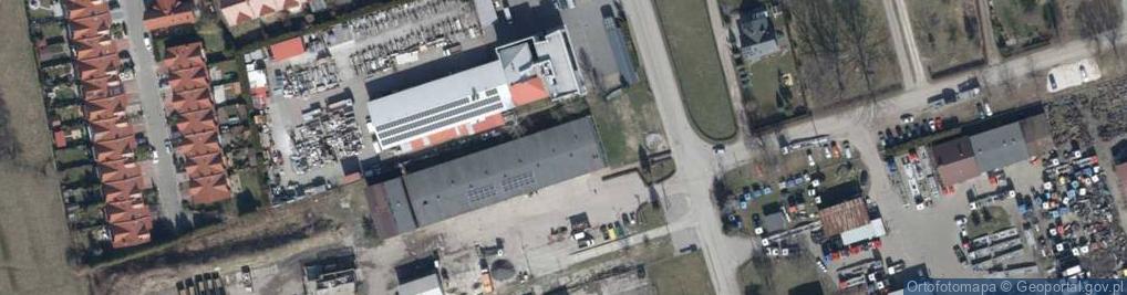 Zdjęcie satelitarne Przemysłowa ul.