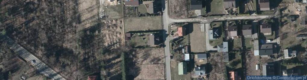 Zdjęcie satelitarne Promienista ul.