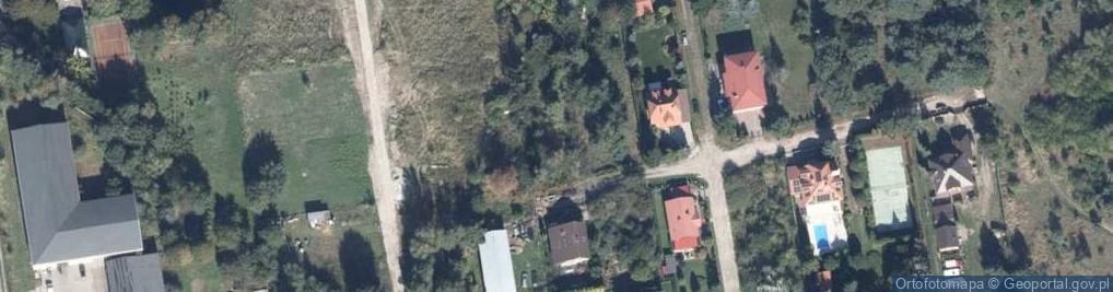 Zdjęcie satelitarne Projektowana ul.