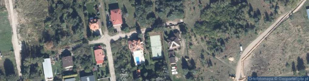 Zdjęcie satelitarne Projektowana ul.