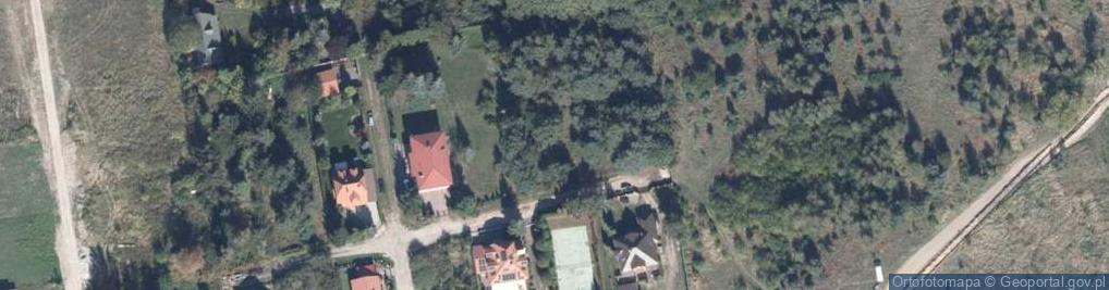 Zdjęcie satelitarne Projektowana ul.