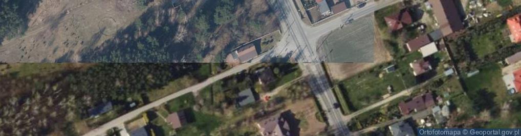Zdjęcie satelitarne Przylesie ul.