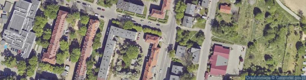 Zdjęcie satelitarne Prusa Bolesława ul.