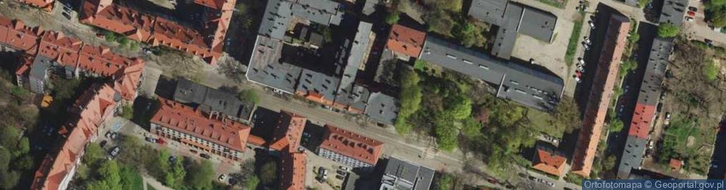Zdjęcie satelitarne Prusa Bolesława ul.
