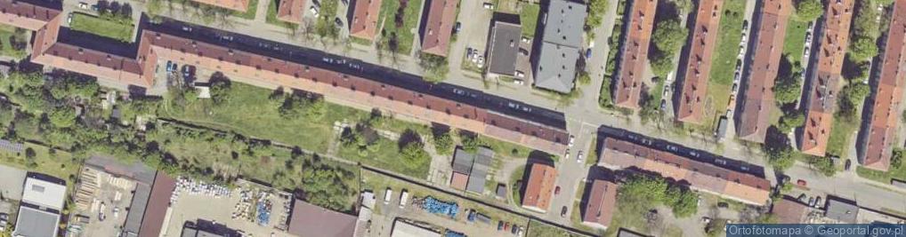 Zdjęcie satelitarne Przemysłowa ul.