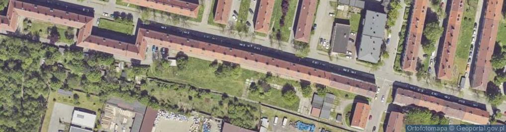 Zdjęcie satelitarne Przemysłowa ul.