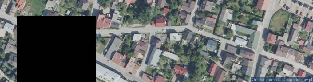 Zdjęcie satelitarne Przedborska ul.