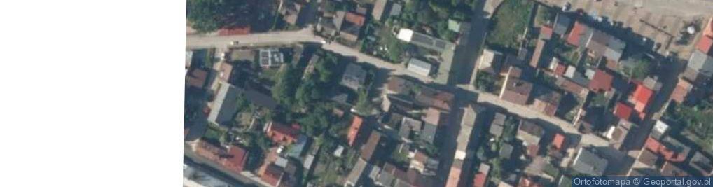 Zdjęcie satelitarne Przedborska ul.