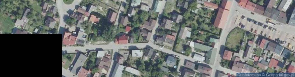 Zdjęcie satelitarne Przedborska ul.