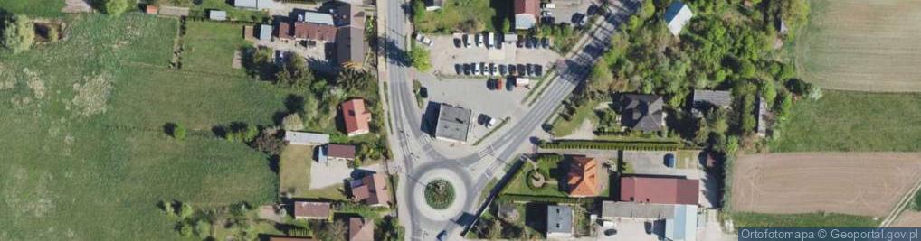 Zdjęcie satelitarne Przasnyska ul.