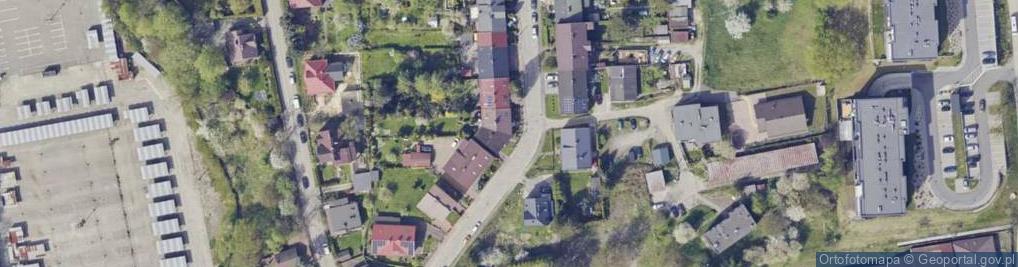 Zdjęcie satelitarne Przepilińskiego Hieronima ul.