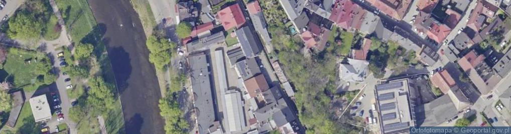 Zdjęcie satelitarne Przykopa ul.
