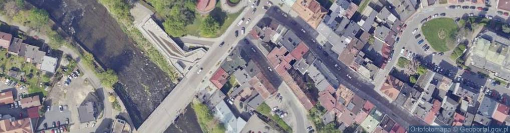 Zdjęcie satelitarne Przykopa ul.