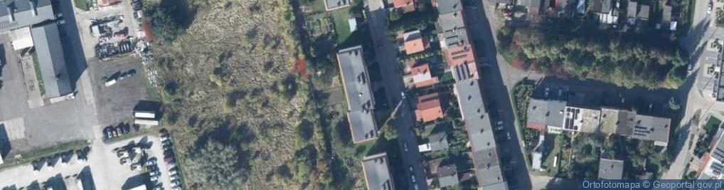 Zdjęcie satelitarne Przedszkolna ul.