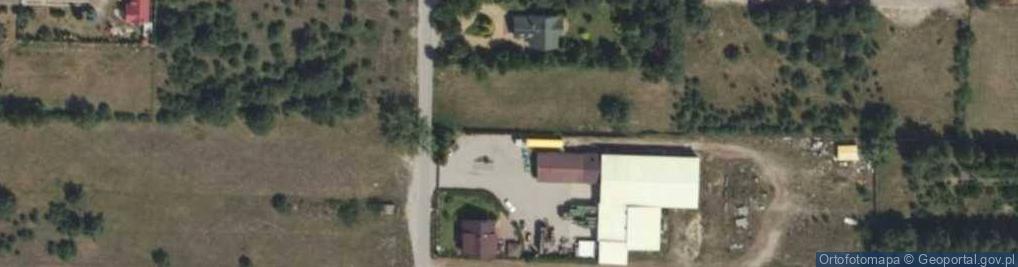 Zdjęcie satelitarne Przyborowie ul.