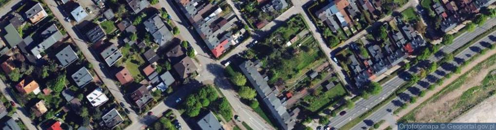 Zdjęcie satelitarne Próżna ul.