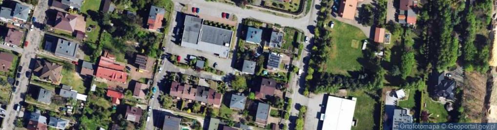 Zdjęcie satelitarne Pruszkowskiego ul.