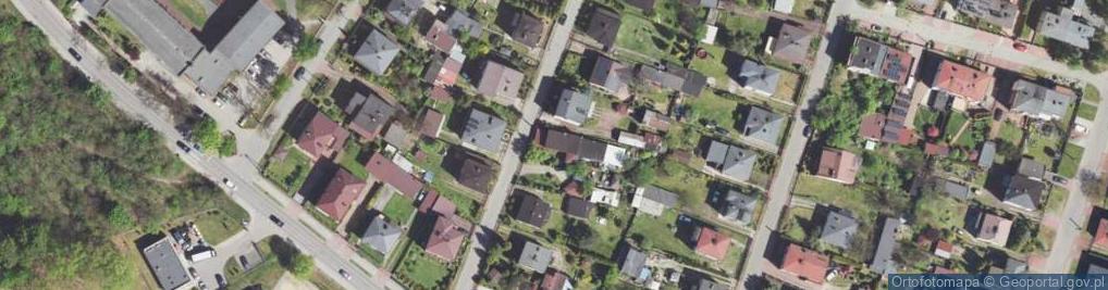 Zdjęcie satelitarne Przerwy-Tetmajera Kazimierza ul.
