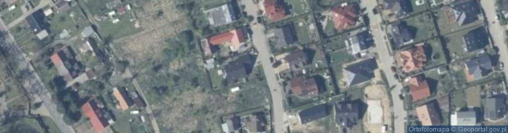 Zdjęcie satelitarne Projektowa ul.