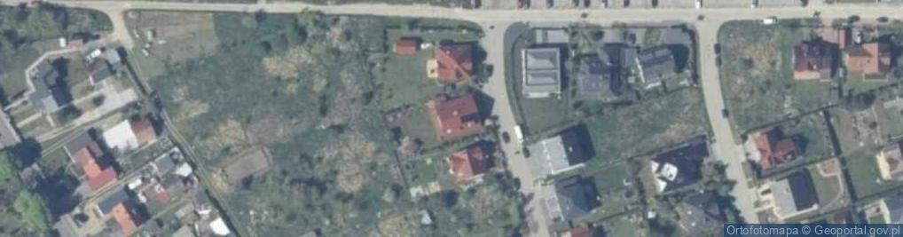 Zdjęcie satelitarne Projektowa ul.
