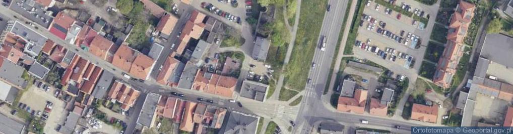 Zdjęcie satelitarne Przedmieście ul.