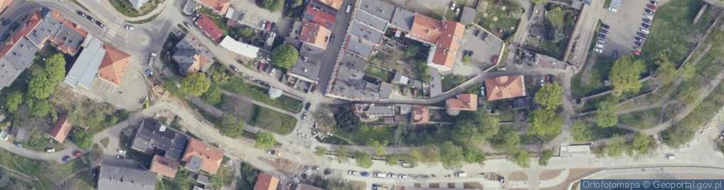 Zdjęcie satelitarne Przedmieście ul.