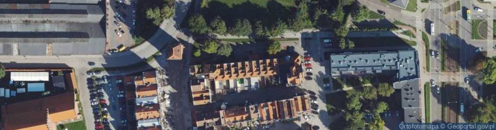 Zdjęcie satelitarne Przy Bramie Targowej ul.