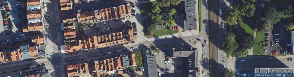 Zdjęcie satelitarne Przymurze ul.