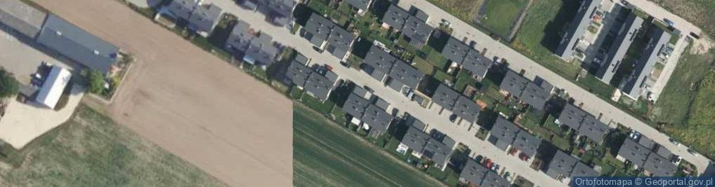 Zdjęcie satelitarne Promienna ul.