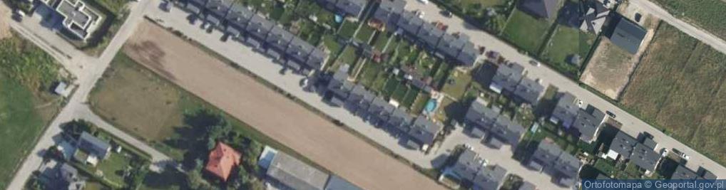 Zdjęcie satelitarne Promienna ul.